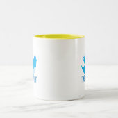 Twitter Follow Me Coffee Mug (Centre)