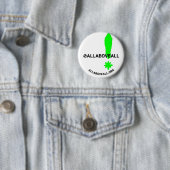 Twitter handle / Exclamation Ronde Button 5,7 Cm (In situ)