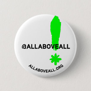 Twitter handle / Exclamation Ronde Button 5,7 Cm