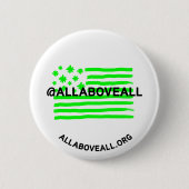 Twitter handle / Flag Ronde Button 5,7 Cm (Voorkant)