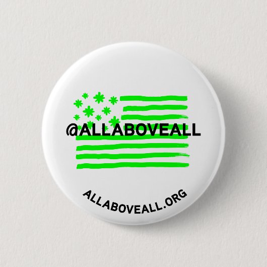 Twitter handle / Flag Ronde Button 5,7 Cm (Voorkant)