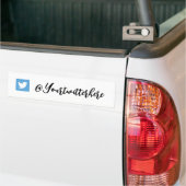 Twitter Handle Script sticker (Op Truck)