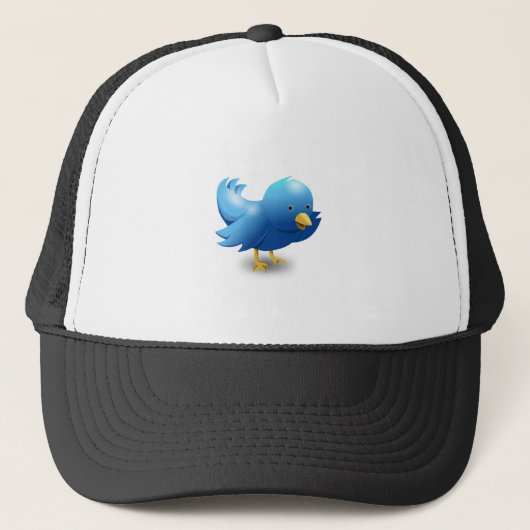 Twitter-logo Trucker Pet (Voorkant)