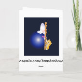 twitter me drôle Carte d'anniversaire du Fils (Dos)