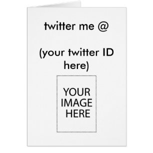 twitter me @ (votre identifiant Twitter ici) Le MU