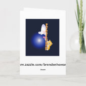 twitter moi drôle Carte de remerciements (Dos)