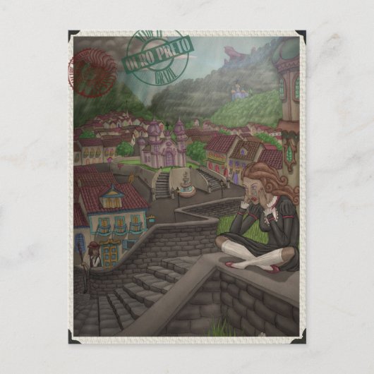 Twitter-ontwerper van Ordovitsj Briefkaart (Voorkant)