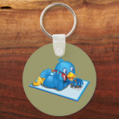 Twitter op de telefoon sleutelhanger (Voorkant)