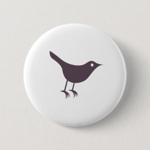 Twitter Ronde Button 5,7 Cm