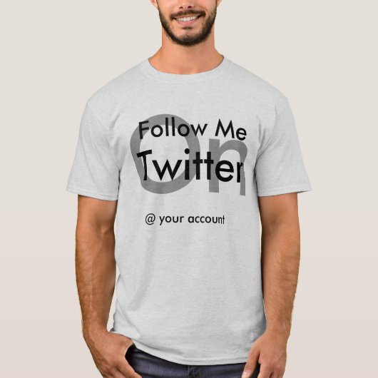 twitter-shirt t-shirt (Voorkant)
