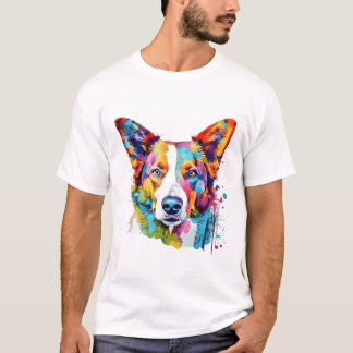 Twitter-shirt voor het afspeelbare honden t-shirt