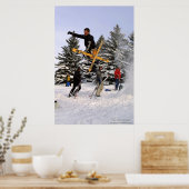 Twitter Ski Grab Poster (Keuken)