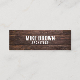 Twitter, speciaal voor Wooden Panels Mini Visitekaartje