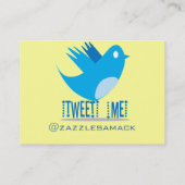 Twitter-Visitekaartje Visitekaartje (Achterkant)
