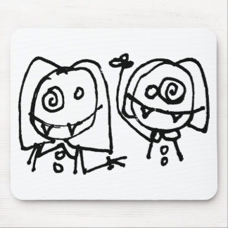 Twitteraar Net kop Mousepad Muismat