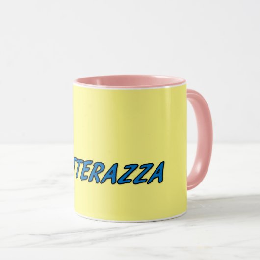 TWITTERAZZA Mug (Devant droit)