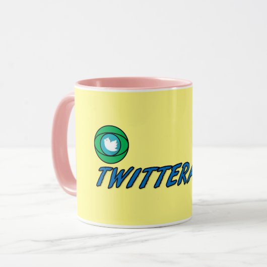 TWITTERAZZA Mug (Devant gauche)