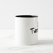 TwitterMok Tweekleurige Koffiemok (Center)