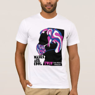 TWiV-maskers zijn T-shirt met klampen