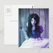 "Twizted White"-Briefkaart Briefkaart (Voorkant / Achterkant)