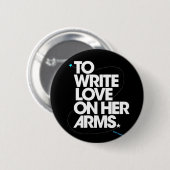 twloha2 ronde button 5,7 cm (Voorkant /achterkant)