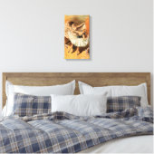 "Two Ballerinas" imprimé toile enveloppé (Insitu(Chambre))