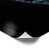 Two bears in the forest dark 2 perfect poster (Hoek)