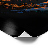 Two bears in the forest dark 4 perfect poster (Hoek)