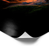 Two bears in the forest dark 5 perfect poster (Hoek)