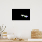 Two Broad Beans wapcan Poster (Keuken)