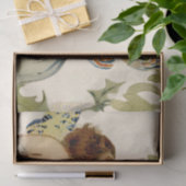 "Two Butterfly Fairies" van Erich Schutz Tissuepapier (Geschenk)