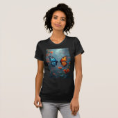 Two butterfly t-shirt (Voorkant volledig)