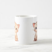 Two Cats Ceramic Mug (Centre)