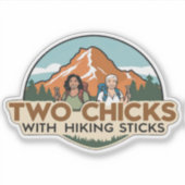 Two Chicks Sticker (Glossy) (Devant)