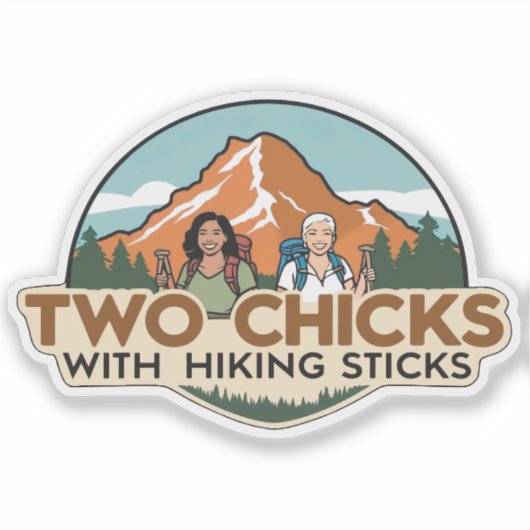 Two Chicks Sticker (Glossy) (Devant)