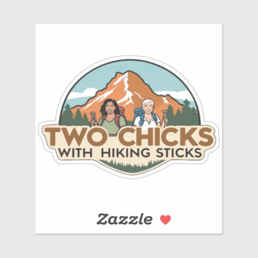 Two Chicks Sticker (Glossy) (Feuille)