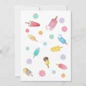 Two Cool Ice Cream Birthday Invitation (Dos)