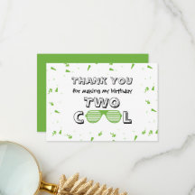 TWO Cool Zonnebril 2e Verjaardagsfeest Papieren Bo