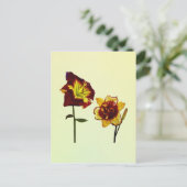 Two Daylilies having a Chat Briefkaart (Staand voorkant)