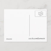 Two Deer Save the Date Briefkaart (Achterkant)