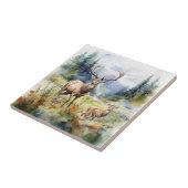 Two Deer Tegeltje (Zijkant)