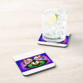 Two Doves  spring  Bier Onderzetter (Rechterzijde)