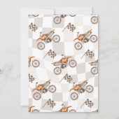 Two Fast Dirt Bike Invitation (Dos)