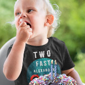 TWO FAST Klassieke rode auto  Kinder Shirts