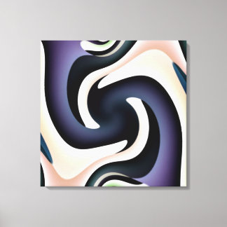 Two Feet Square Abstract Verpakt Canvas