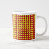 Two Flowers Triangles Extra Grote Beker (Rechts)