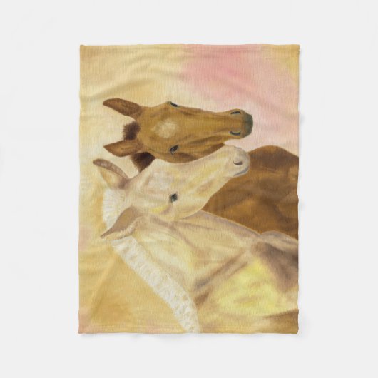 Two Foals fleece (Voorkant)