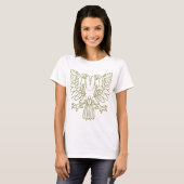 Two Headed Eagle - Khaki T-shirt (Voorkant volledig)