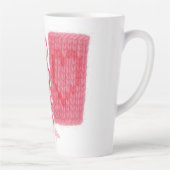 TWO HEARTS KNIT Grand Mug Latte + Texte (Droite)