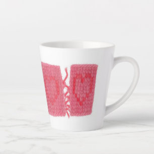 TWO HEARTS KNIT Tasse à Latte